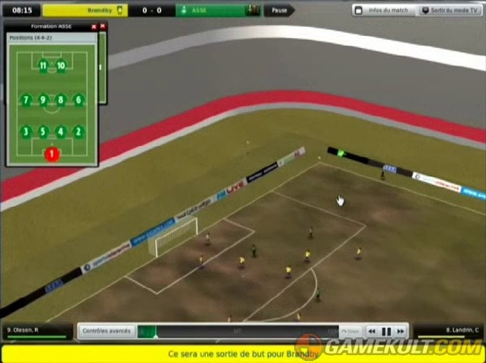 Football Manager 2009 - Ca commence mal