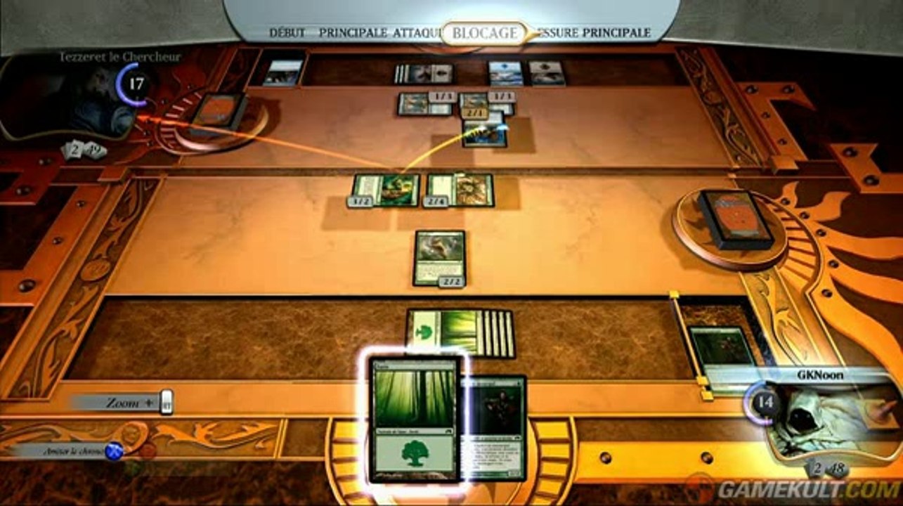 Magic : The Gathering - Duels of the Planeswalkers - On joue carte sur table