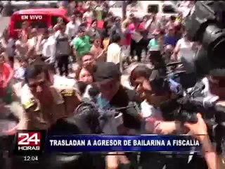 Agresor de bailarina Johanna Poon fue trasladado al Ministerio Público