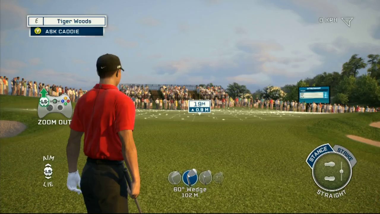 Tiger Woods PGA Tour 13 - Profiter du beau temps dans la campagne