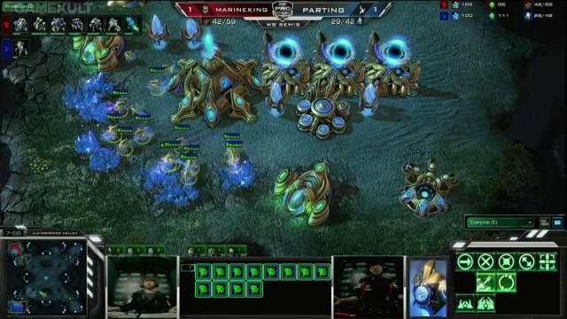 StarCraft II : Wings of Liberty - [MLG 2012] MarineKing vs Parting #3