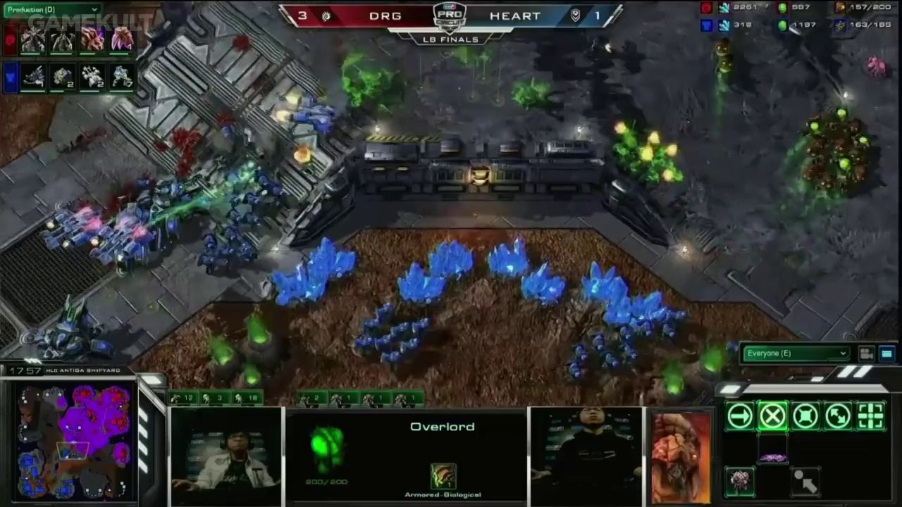 StarCraft II : Wings of Liberty - [MLG 2012] DRG vs Heart #5