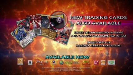 Naruto Shippuden Ultimate Ninja Storm Generations - Trailer de lancement
