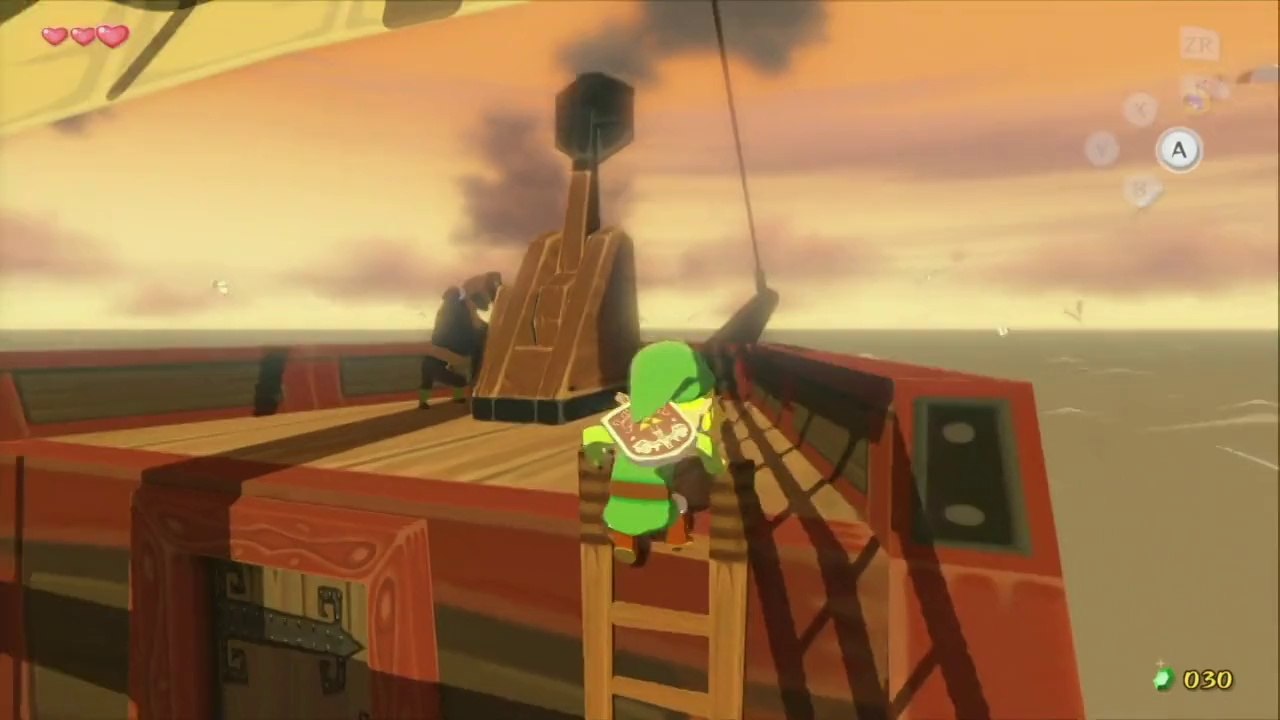 The Legend of Zelda : The Wind Waker HD - Oh mon bateau !