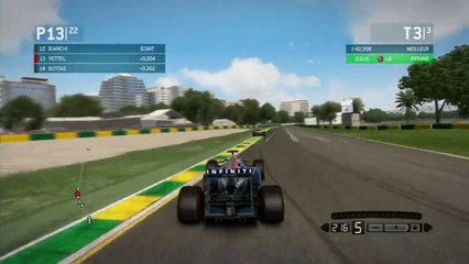 F1 2013 - Premiers tours de piste