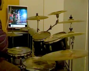 EROS RAMAZZOTTI e TINA TURNER-cose della vita-drum cover