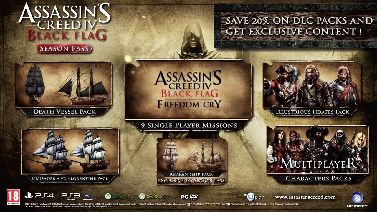 Assassin's Creed IV : Black Flag - Freedom Cry DLC