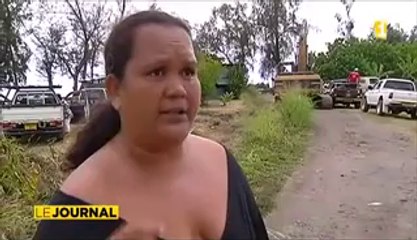 Expulsion à Atimaono une maison rasée par inadvertance