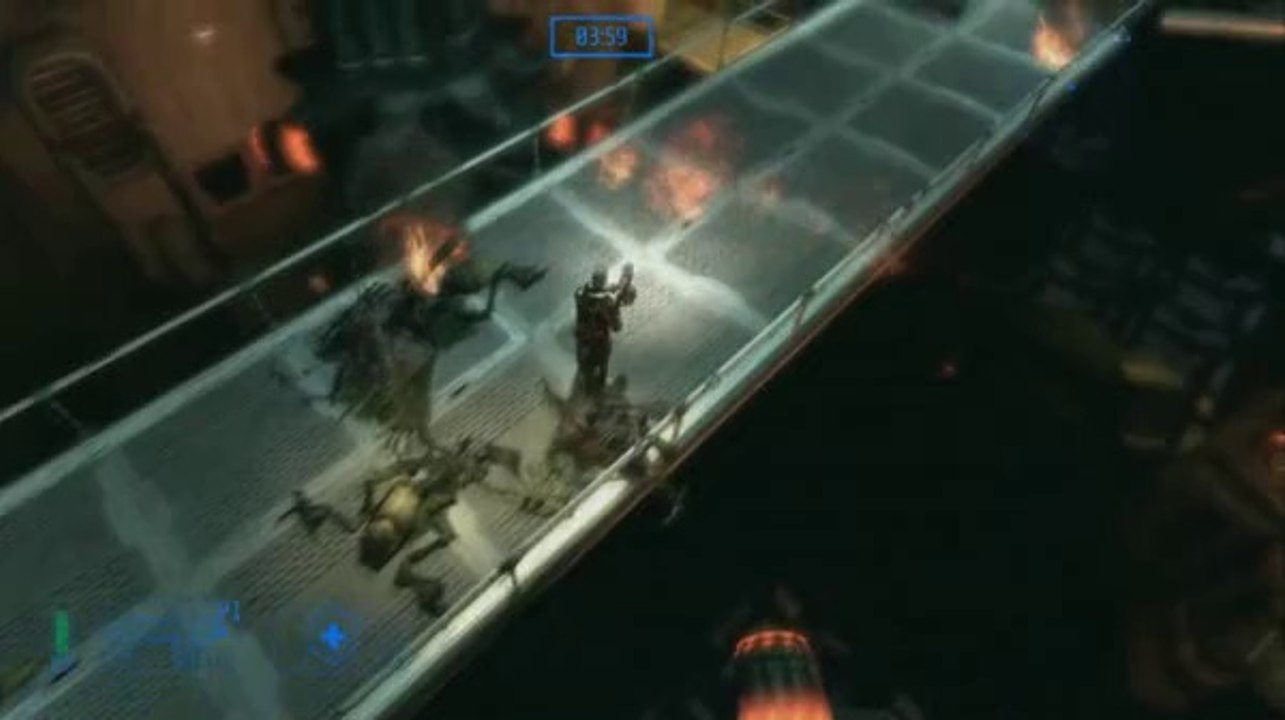 Alien Breed : Evolution - Montage de gameplay