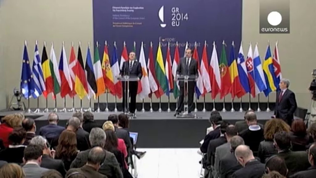 Barroso and Samaras give upbeat messages at launch of Greek EU presidency