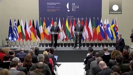 Barroso and Samaras give upbeat messages at launch of Greek EU presidency