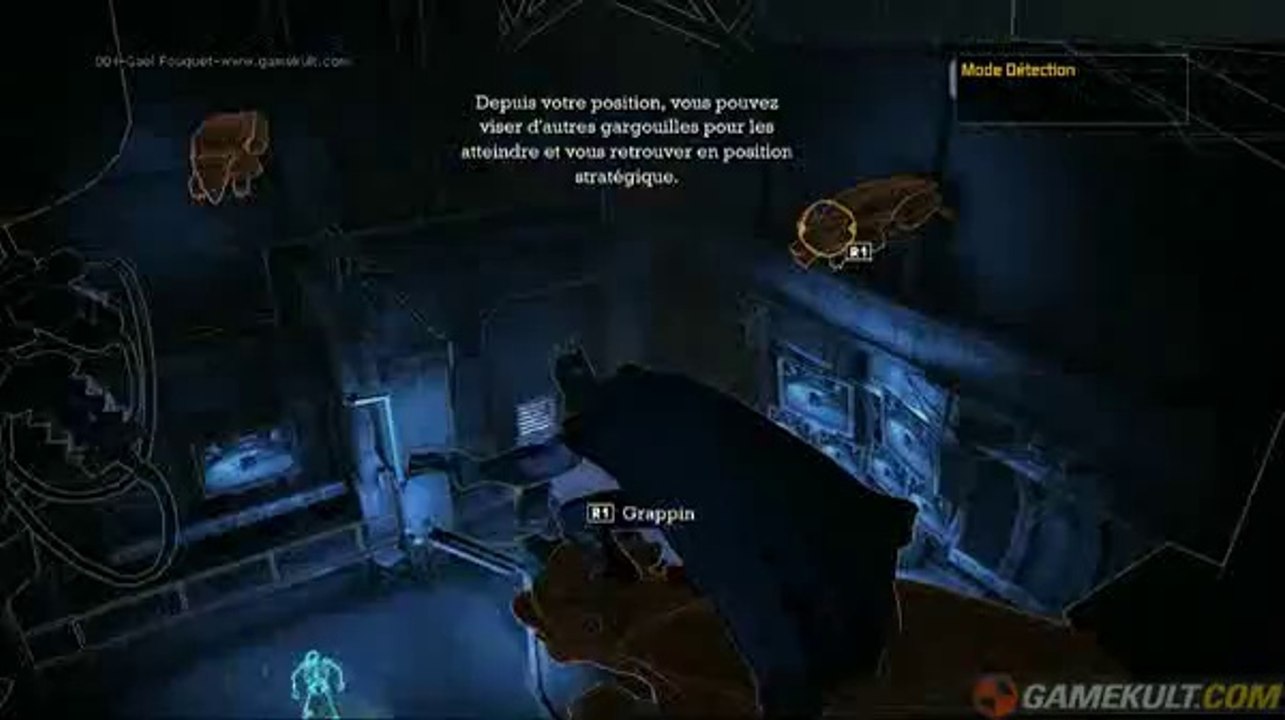 Batman : Arkham Asylum - Planant, le coup de pied