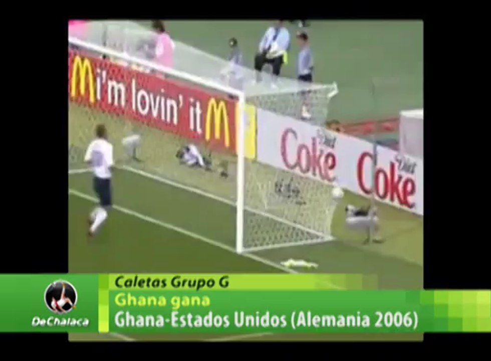 DeChalaca TV: Brasil 2014 - Caletas del Grupo G