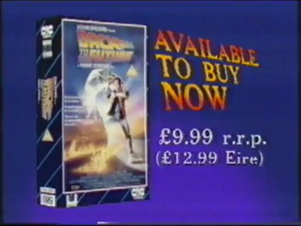 Original VHS Opening: Back to the Future Part II (UK Rental Tape)