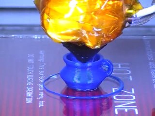 Impression 3D d'un vase miniature