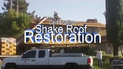 Shake Roof Repair - Shake Roof Restoration