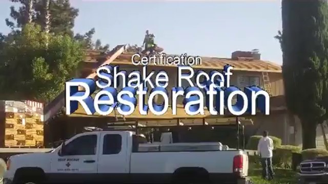 Shake Roof Repair - Shake Roof Restoration