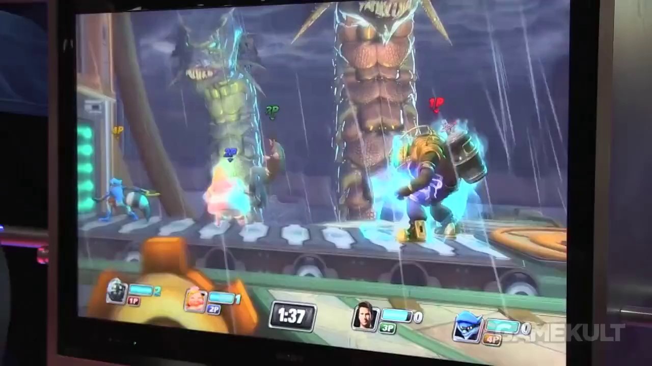 PlayStation All-Stars Battle Royale - Screener E3 2012 #1 : univers Ratchet and Clank