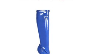 Royal blue shoes for women Retro Sexy 70s Royal Blue High Heel Gogo Boot 9