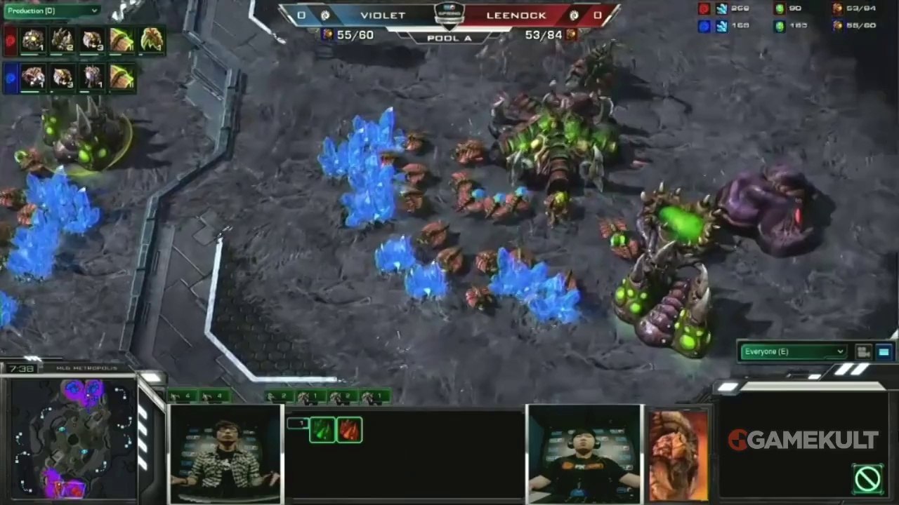 StarCraft II : Wings of Liberty - MLG Anaheim - Violet vs Leenock - Match 1