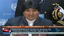 Estamos en tiempo de pueblos y no de imperios: pdte. Evo Morales