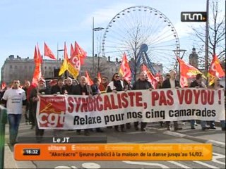 Manifestation de la CGT (Lyon)
