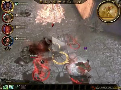 Dragon Age : Origins - Ostagar, Helm's Deep même combat