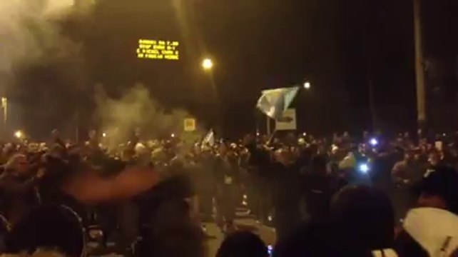 PIAZZA DELLA LIBERTA' - 9 GENN 2014 - ULTRAS LIBERI