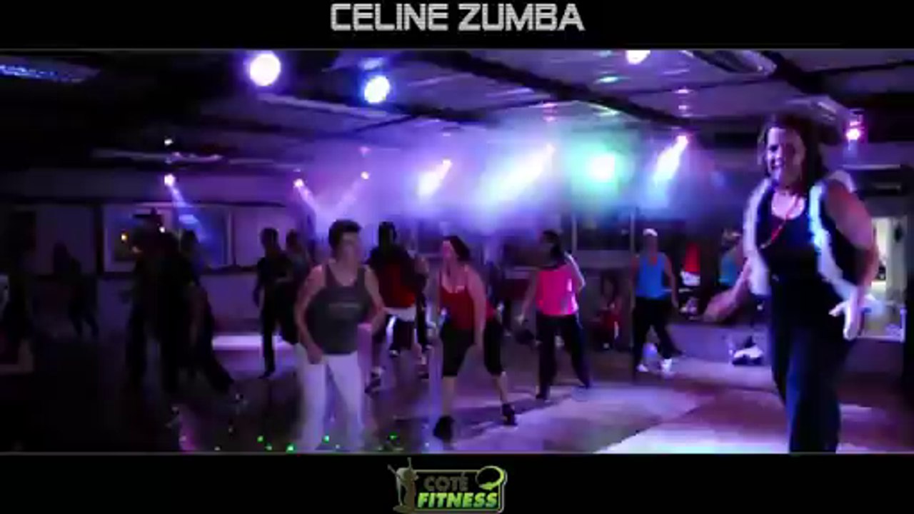 Zumba noel au club coté fitness par céline zumba