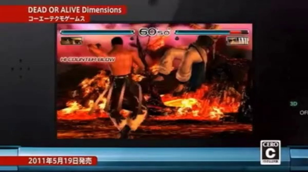 The Legend of Zelda : Ocarina of Time 3D - Nintendo 3DS Software Lineup (April 2011)