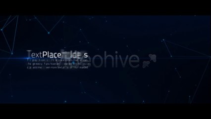 Constellation - After Effects Template