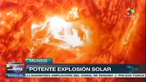 Explosión solar generó tormenta magnética que llegará a la Tierra