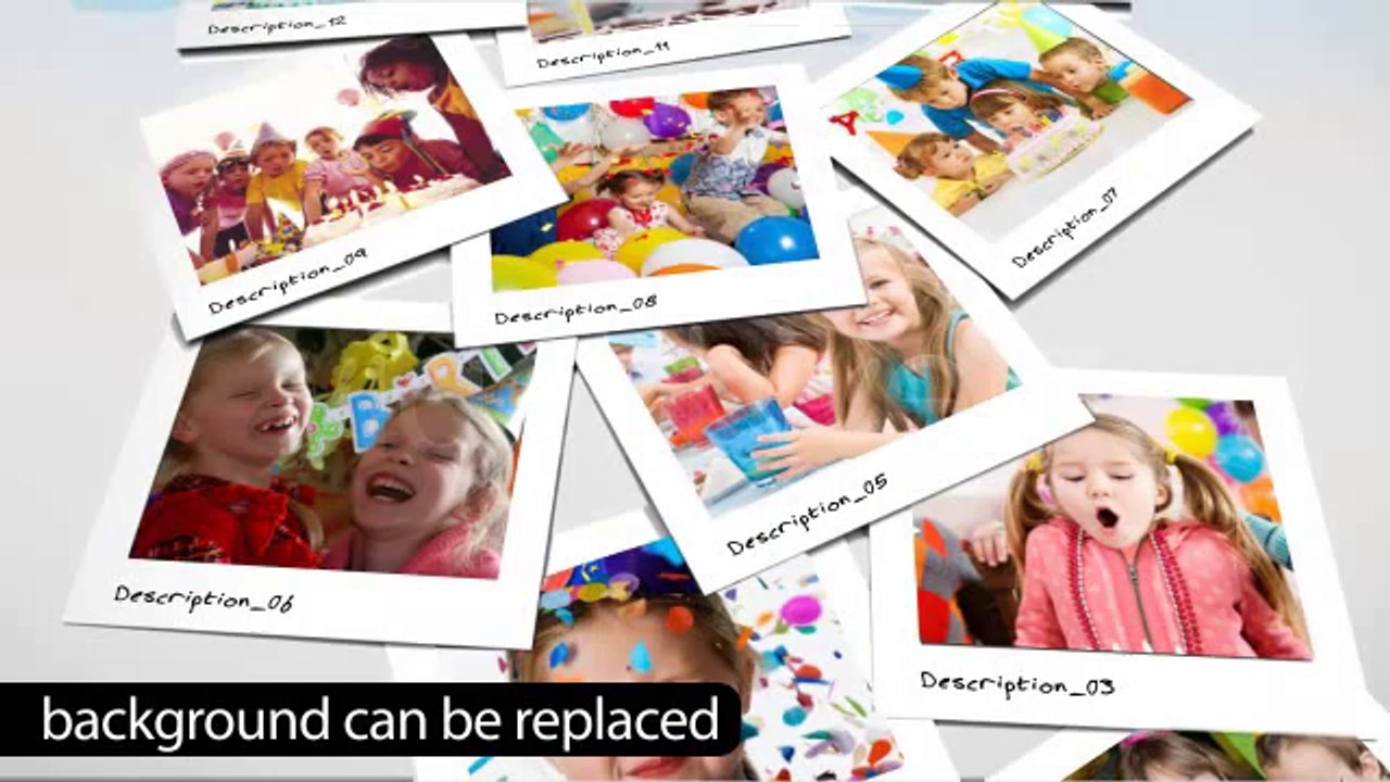 Instant Photos - After Effects Template