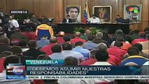 Pidió Pdte. Maduro responsabilizarse todos para seguridad en Venezuela