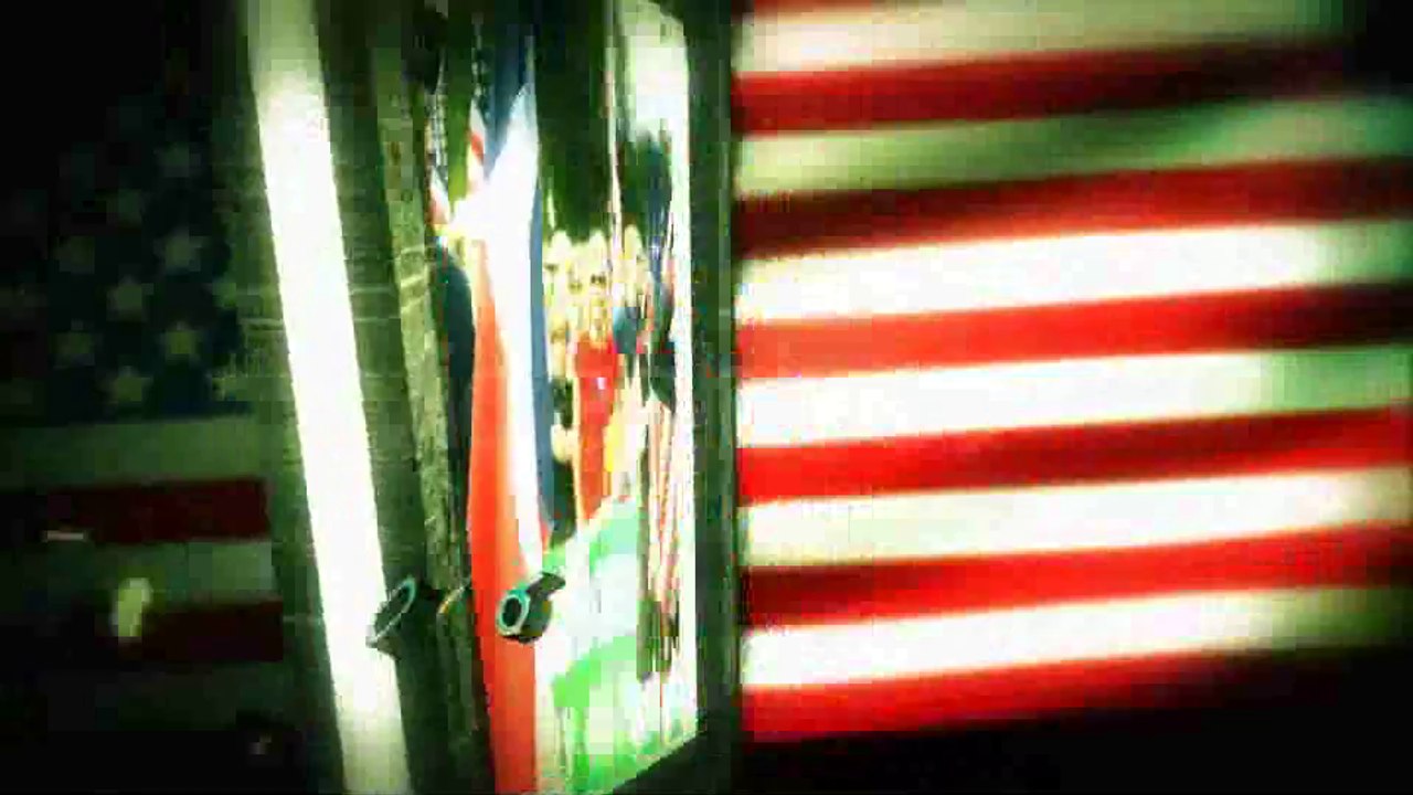 Patriot Flag End Text - After Effects Template