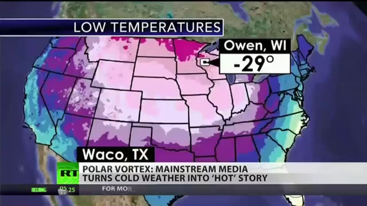 MSM's Polar Vortex obsession