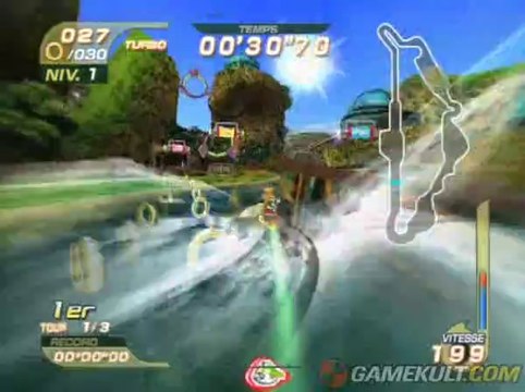 Sonic Riders - Tails n'aime pas la concurrence