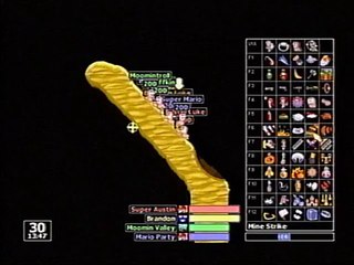 Worms World Party: Creamy Mine Deathtrap