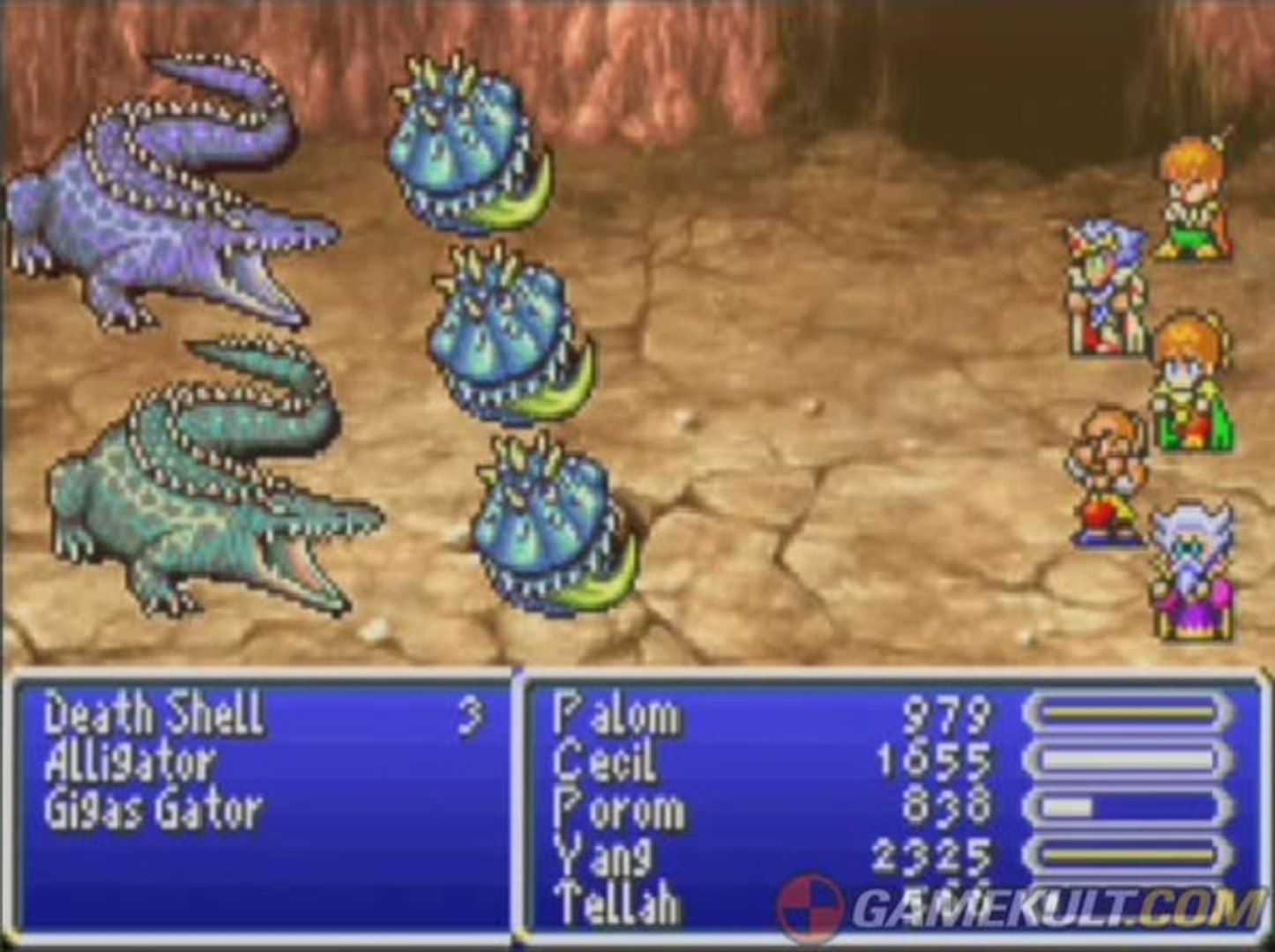 Final Fantasy IV Advance  (GBA) Gameplay 