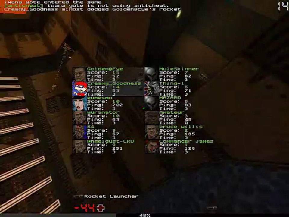 Quake 2 Deathmatch: Creamy 2008 - Match 29