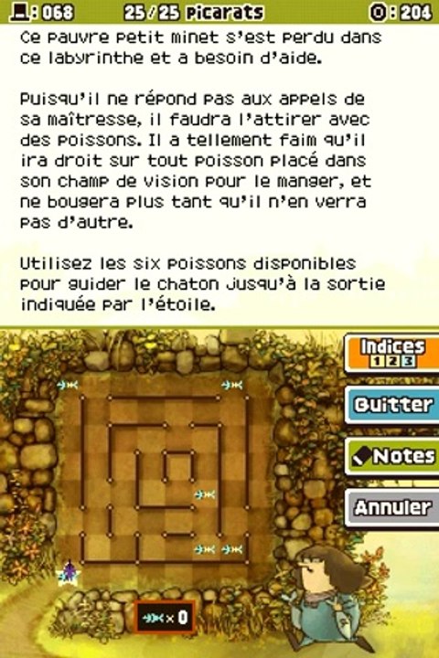 Professeur Layton et l'Appel du Spectre - Enigme 68 : Minet, minet !