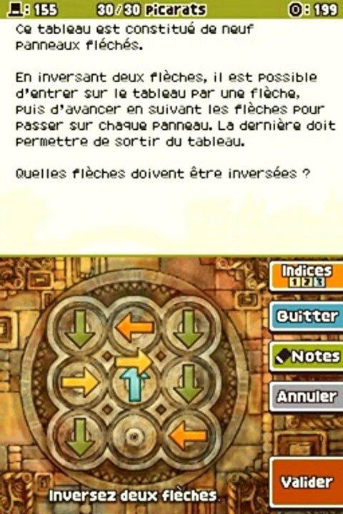 Professeur Layton et l'Appel du Spectre - Enigme 155 : Par ici la sortie