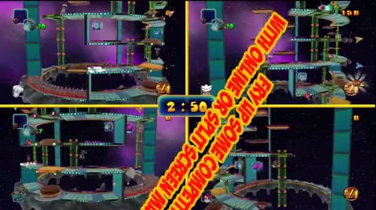 BurgerTime World Tour - Trailer officiel