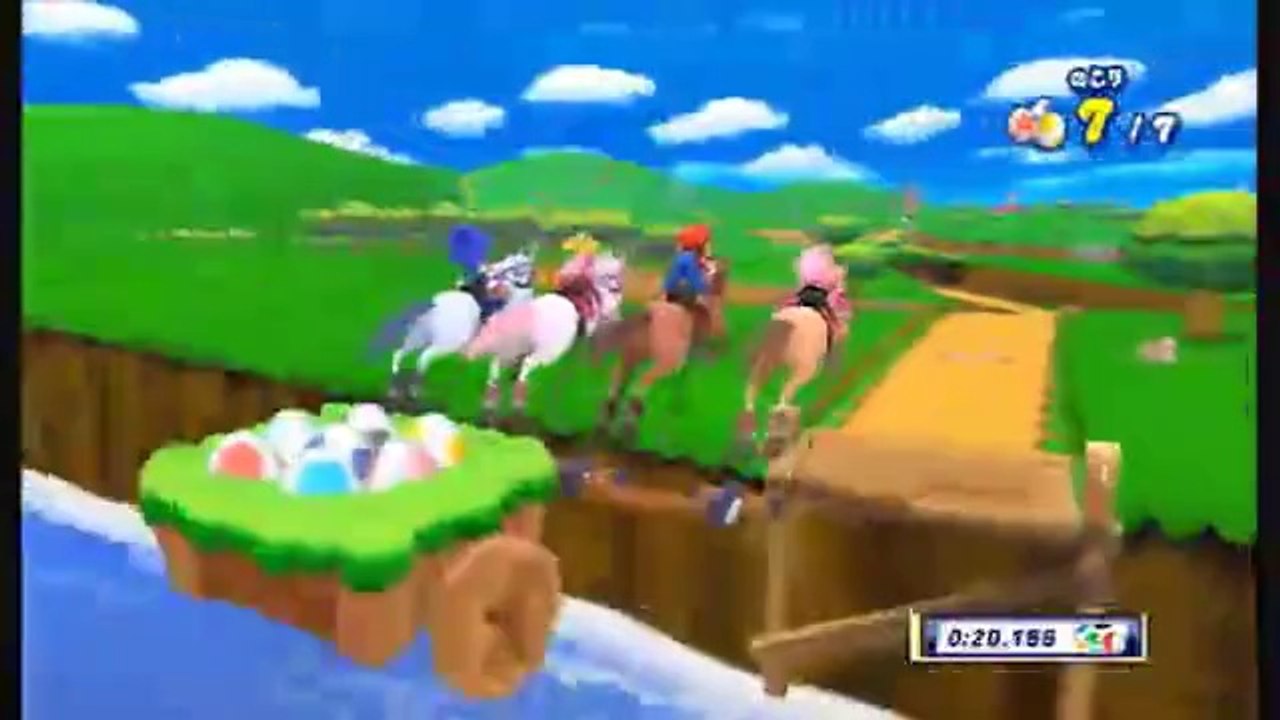 Mario & Sonic aux Jeux Olympiques de Londres 2012 - Equitation (rêve)