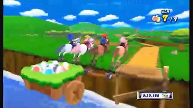 Mario & Sonic aux Jeux Olympiques de Londres 2012 - Equitation (rêve)