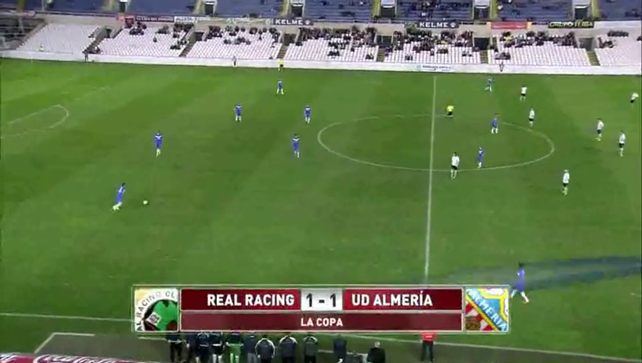 Copa Del Rey Racing de Santander 1 Almería  1