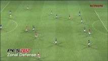 Pro Evolution Soccer 2012 - Gameplay : Zonal defense