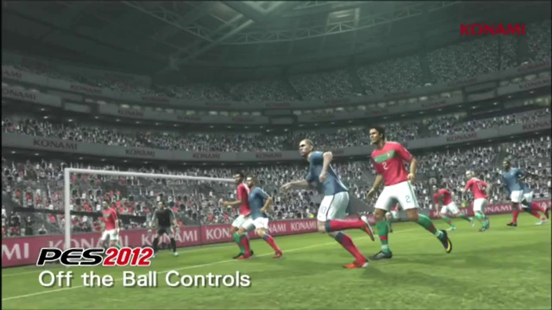 Pro Evolution Soccer 2012 - Gameplay : Off the ball controls - Vidéo  Dailymotion