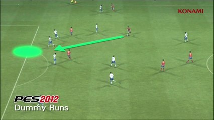 Pro Evolution Soccer 2012 - Gameplay : Dummy runs
