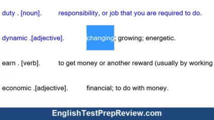 301-400 ETPR 1000 General Academic List Words to Know  GAL 301-400 ETPR